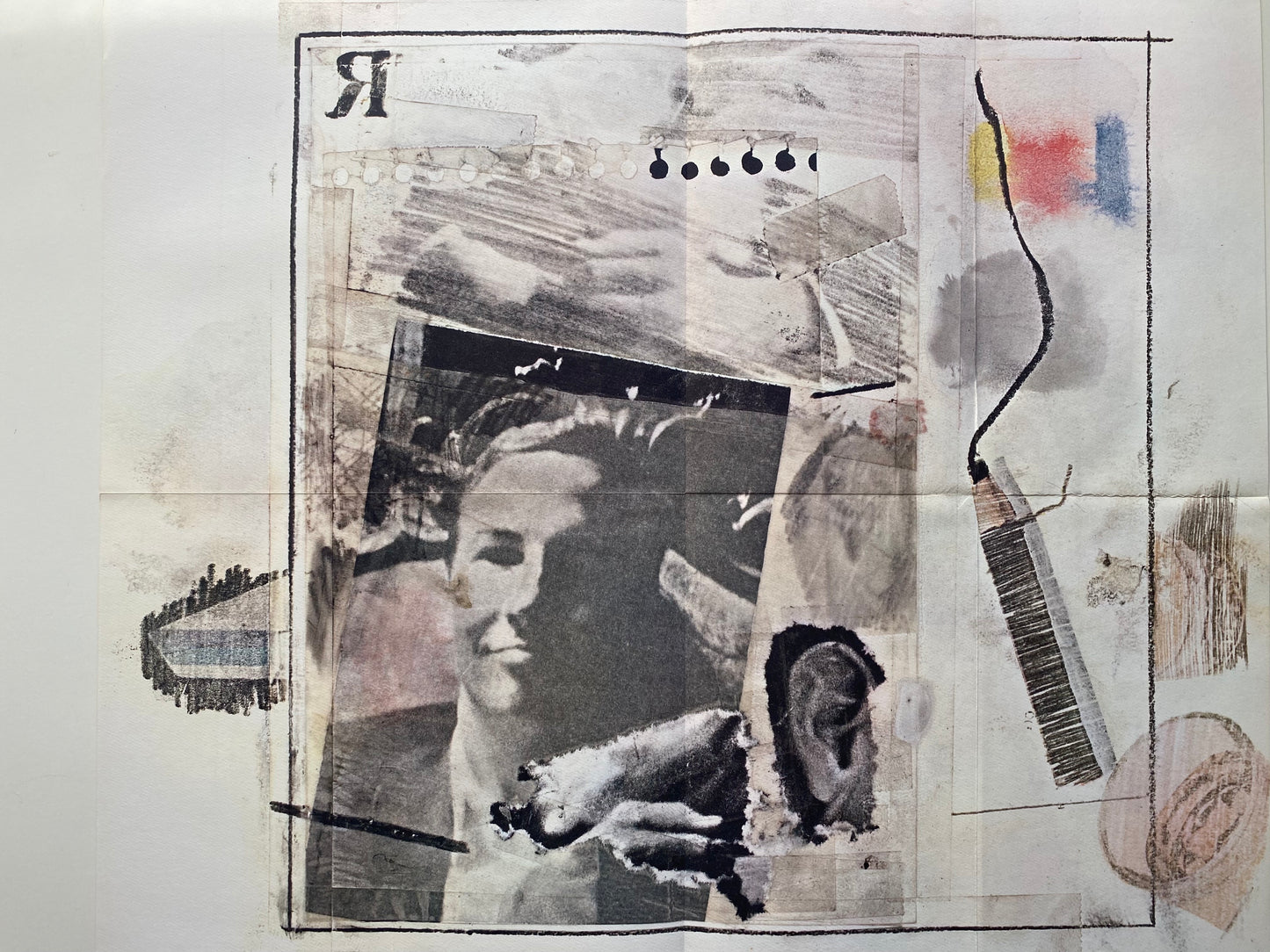 Rauschenberg At Dwan: Drawings Dwan Gallery Exhibition Announcement