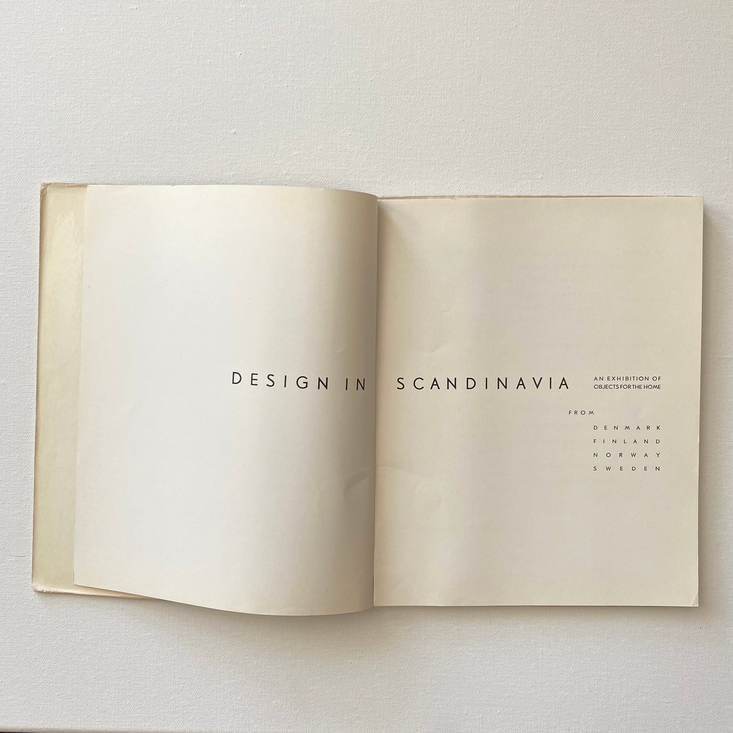 Design in Scandinavia: Denmark, Finland, Norway, Sweden 1954 Exhibition Catalog