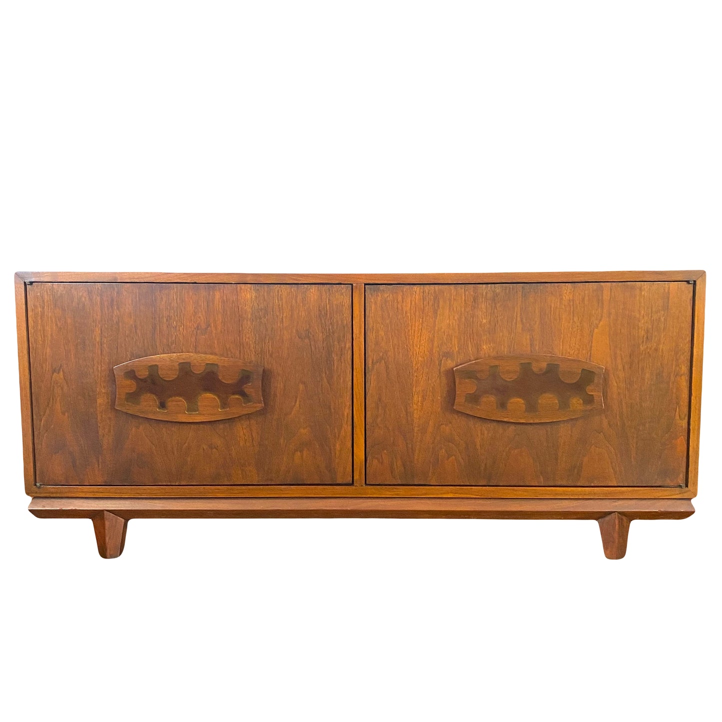 MCM Cal Mode Credenza with Inlay Handles Circa 1960’s