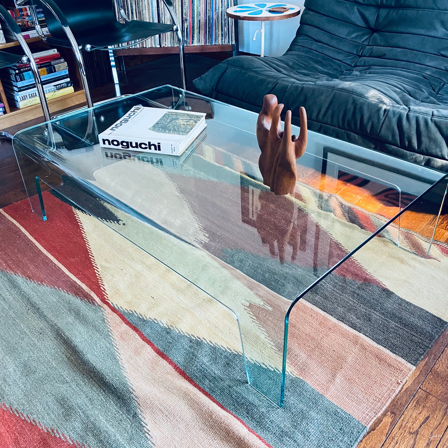 Glass Coffee Table Sovet Italia “Frog”