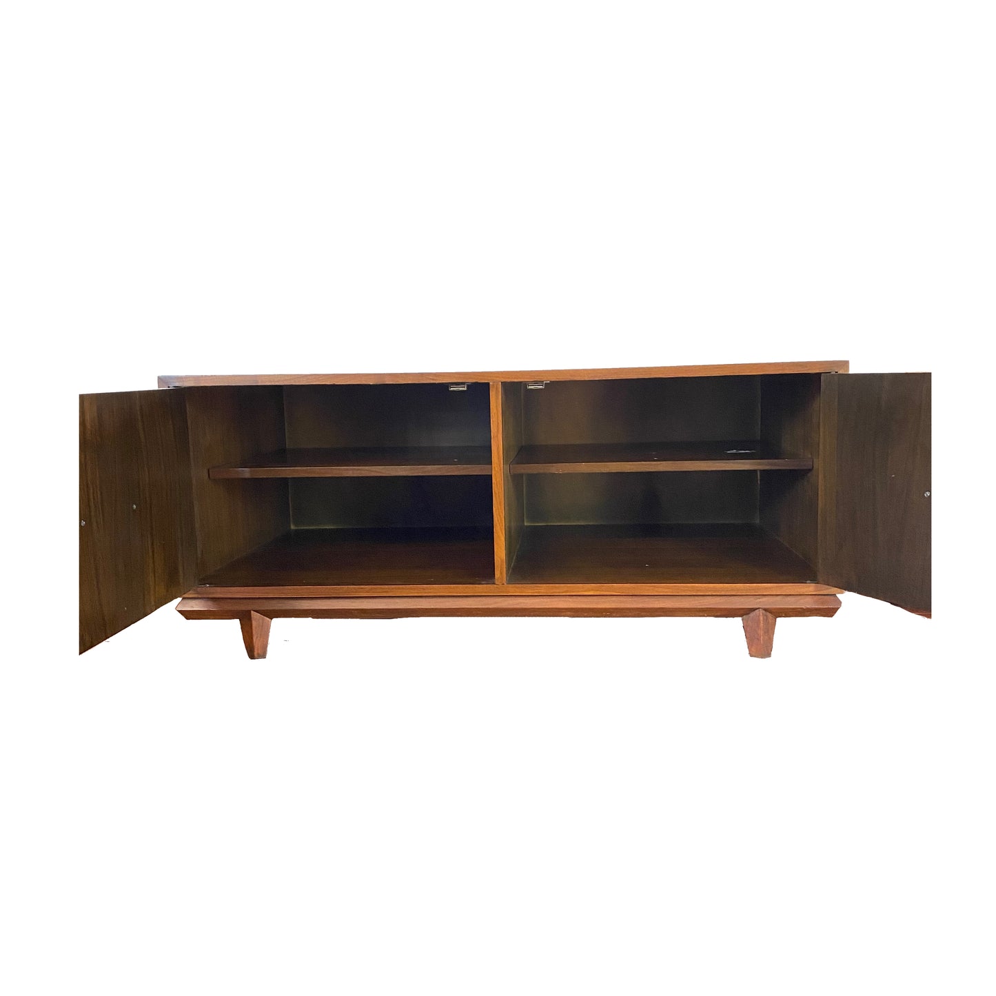 MCM Cal Mode Credenza with Inlay Handles Circa 1960’s