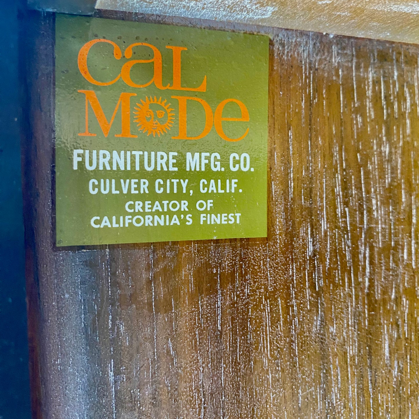 MCM Cal Mode Credenza with Inlay Handles Circa 1960’s